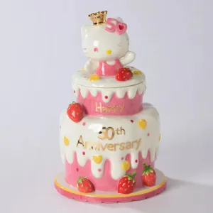 Sanrio Hello Kitty 50th Anniversary Cake Cookie Jar Decorative Mirror,Home Decor Mirror