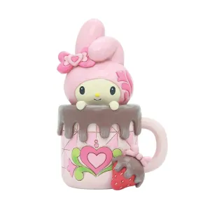 Sanrio Jim Shore My Melody in Hot Cocoa 5" Figurine Decorative Mirror,Home Decor Mirror