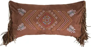 Santa Fe Sky Embroidered Southwestern Pillow storage cart, utility cart