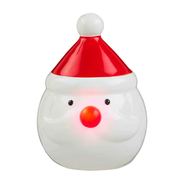Santa Light Up Sitter Decorative Mirror,Home Decor Mirror
