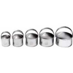 Sara Cucina 5-Piece Round Cookie Cutter Set 42170 table lamp, bedside lamp