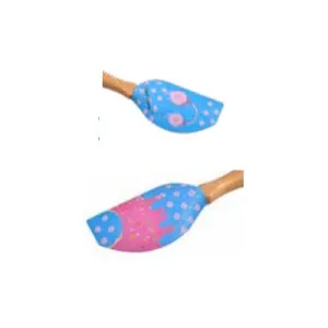 Sara Cucina Designer Silicone Head Spatula - Headphone Donuts EM01251 kitchen storage, pantry organizer