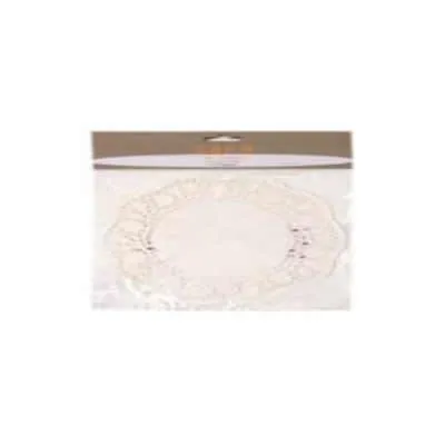 Sara Cucina White Rose Regency Paper Dollies - 4 Pack 51206 table lamp, bedside lamp