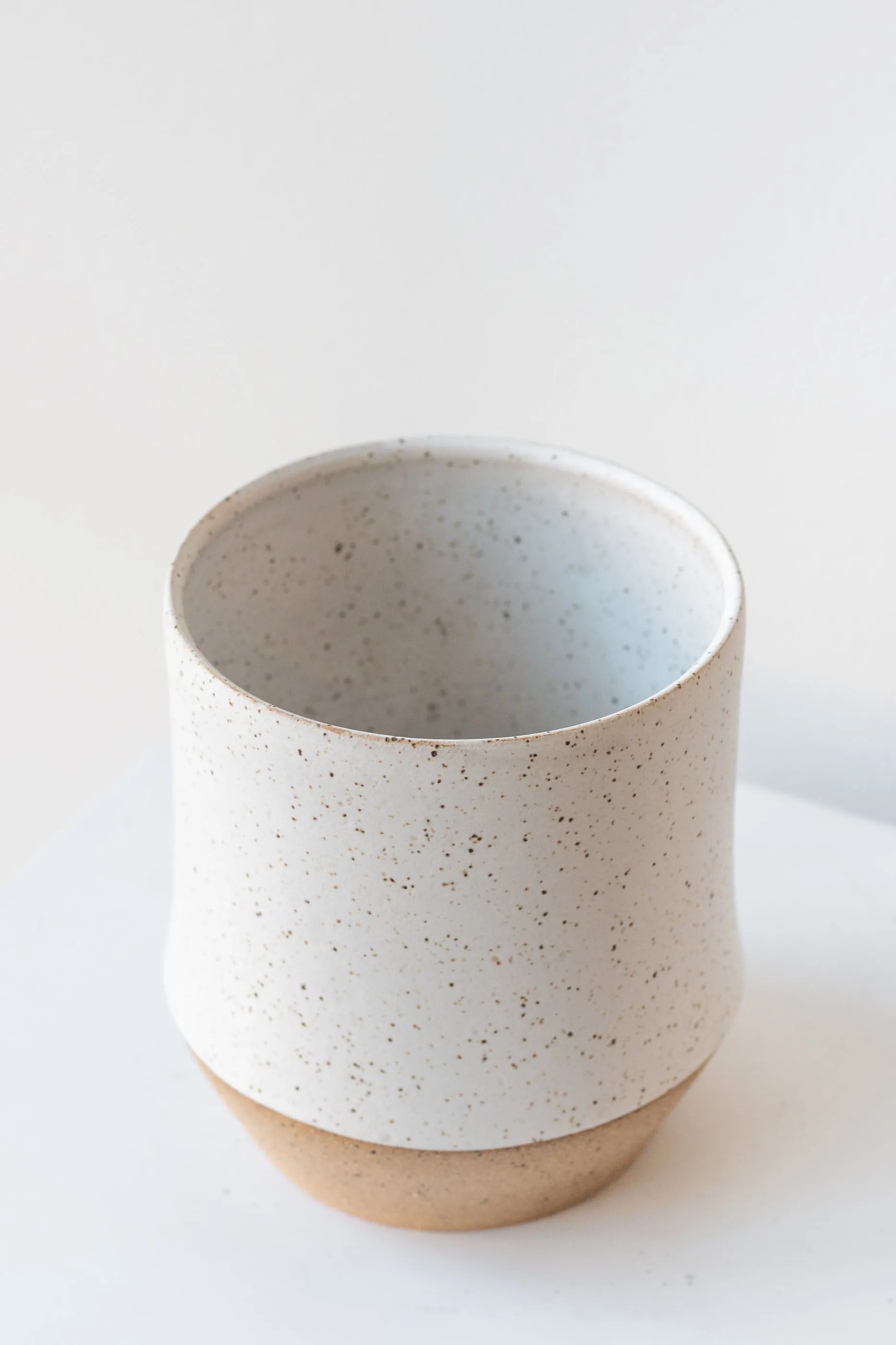 Sauve Vase Speckle Stoneware Small