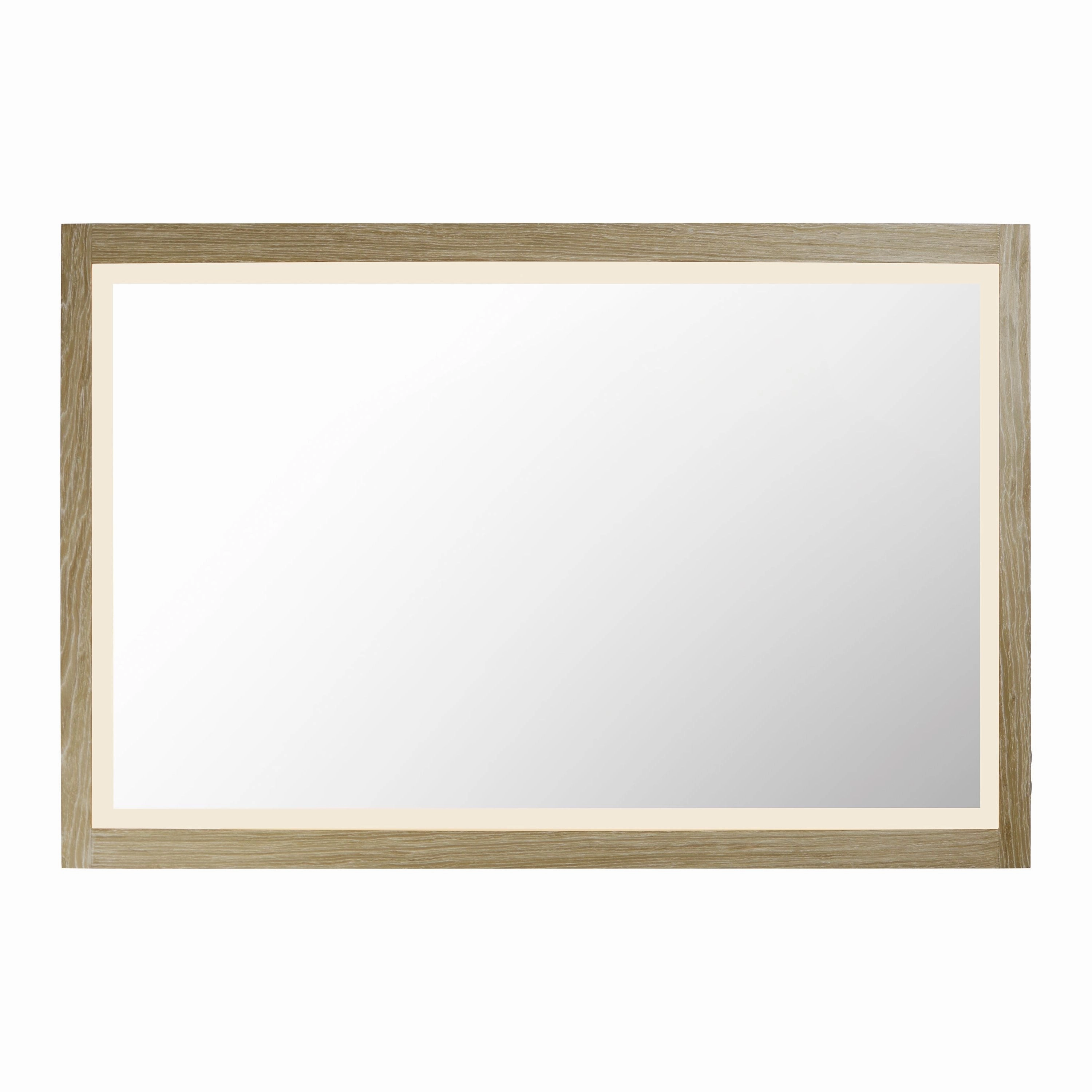 Sawyer 48" x 32" LED Mirror Wall Decor,modern wall decor set