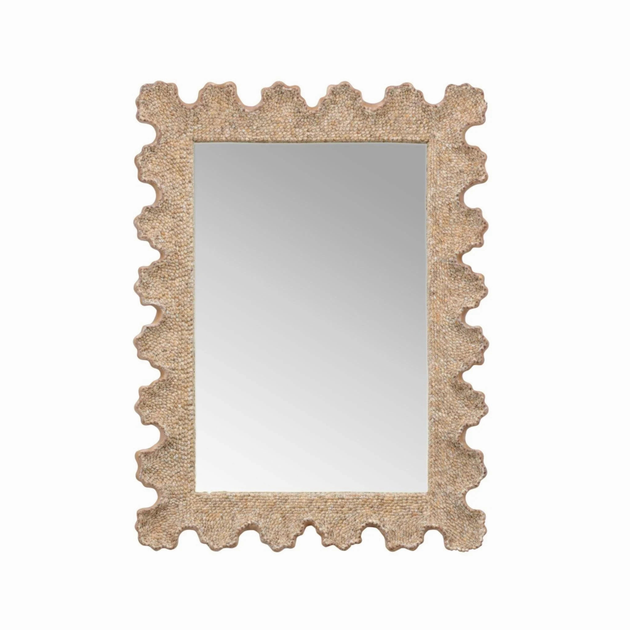 Scalloped Shell Mirror Cutting Board,Kitchen Board