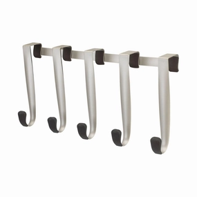 Schnook Over the Door Hooks (Set of 5) Bath Accessories,bathroom accessories set