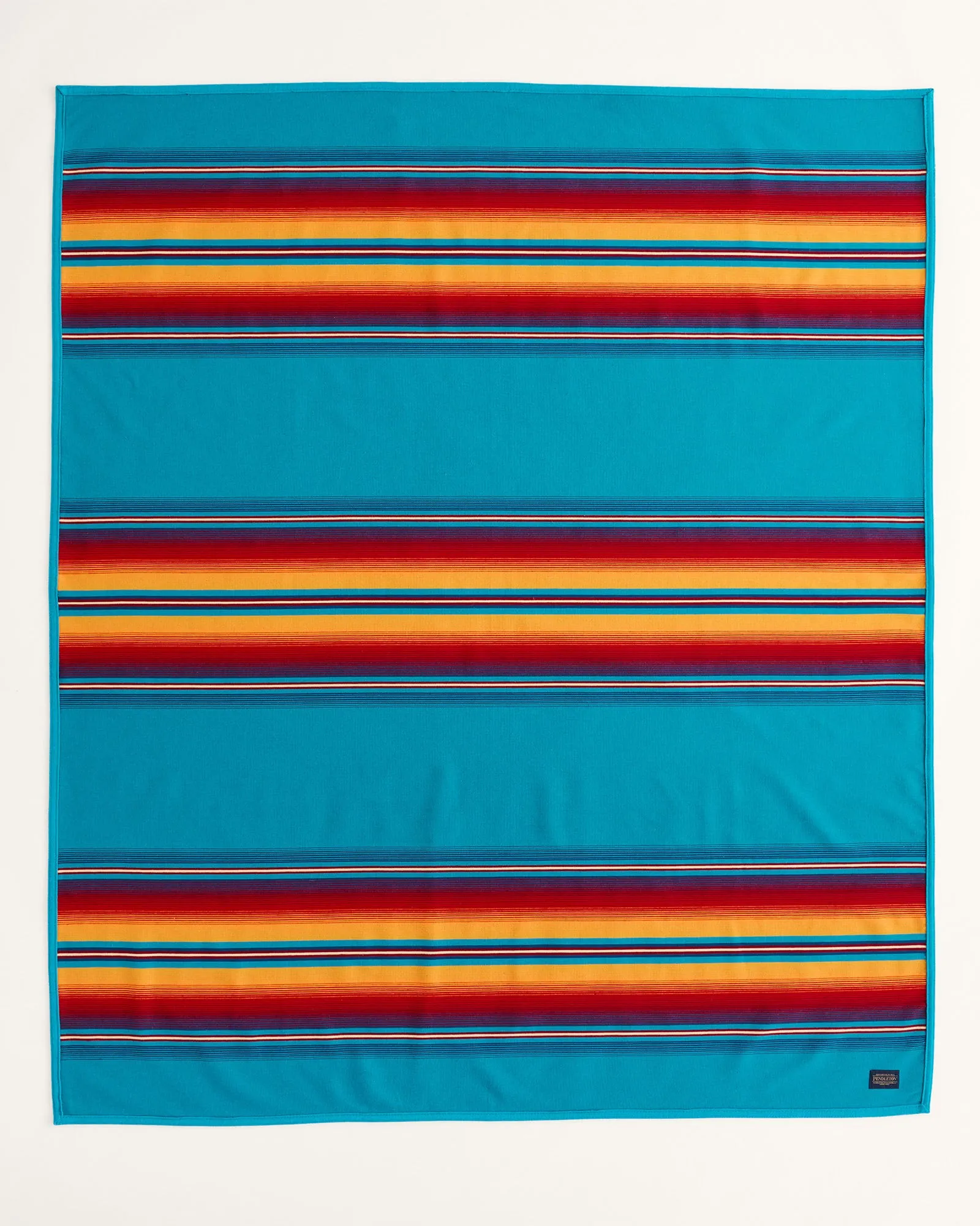 Serape Stripe Wool Blankets