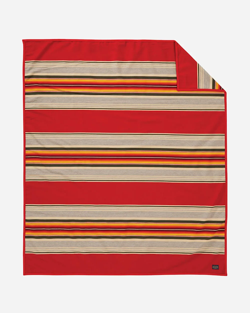 Serape Stripe Wool Blankets