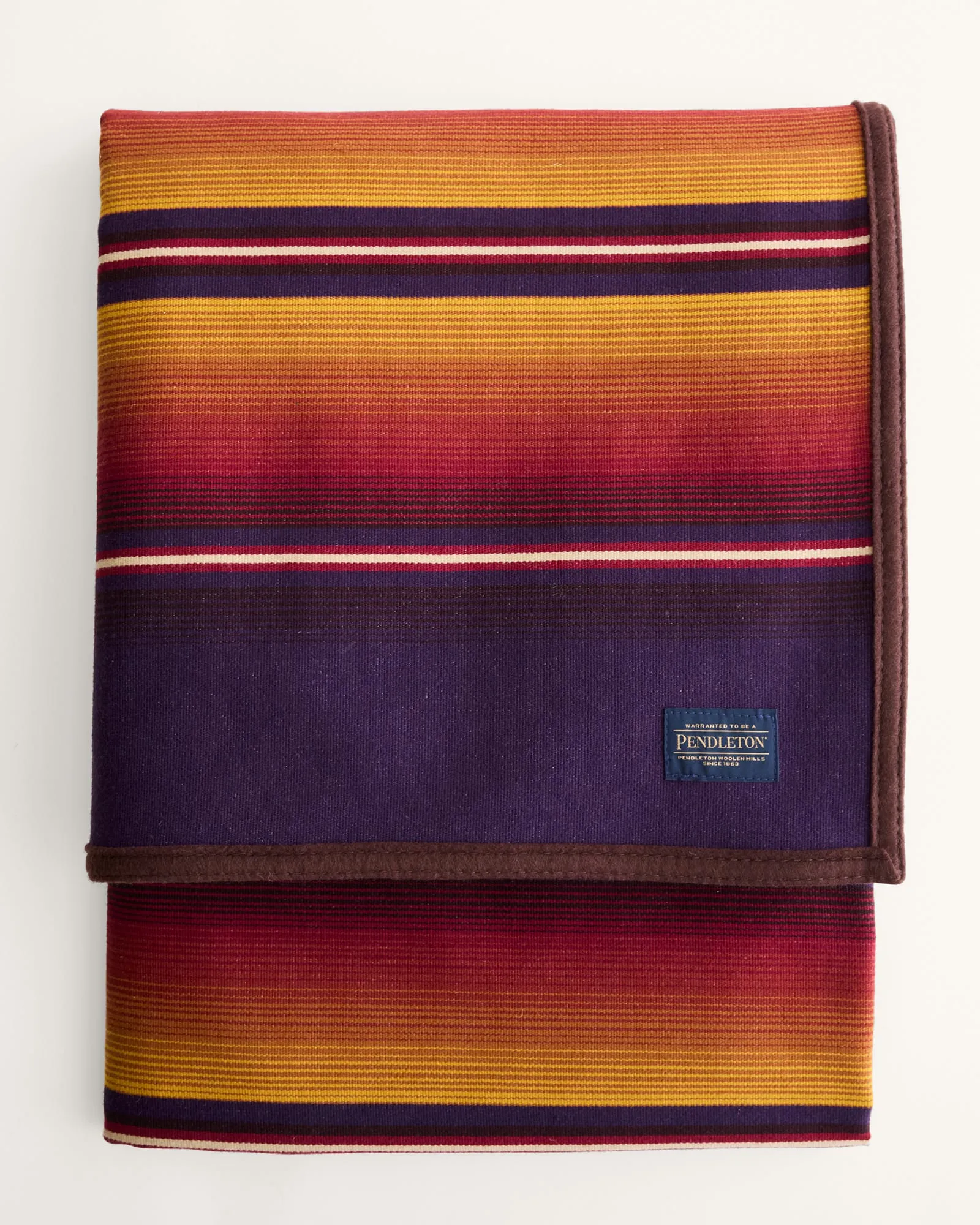 Serape Stripe Wool Blankets
