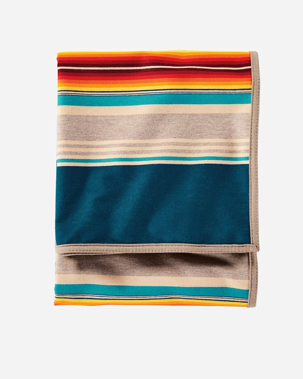 Serape Stripe Wool Blankets