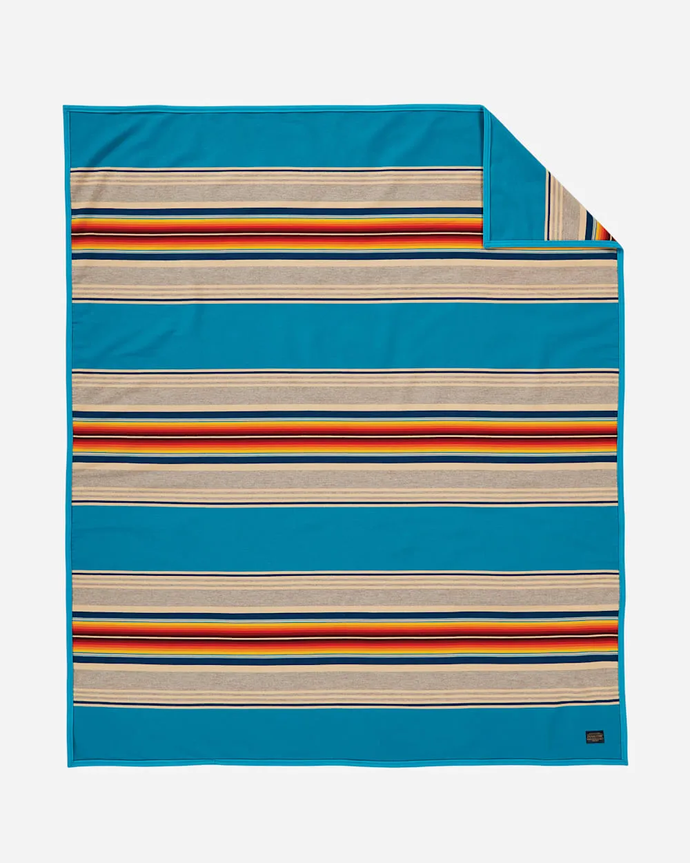 Serape Stripe Wool Blankets
