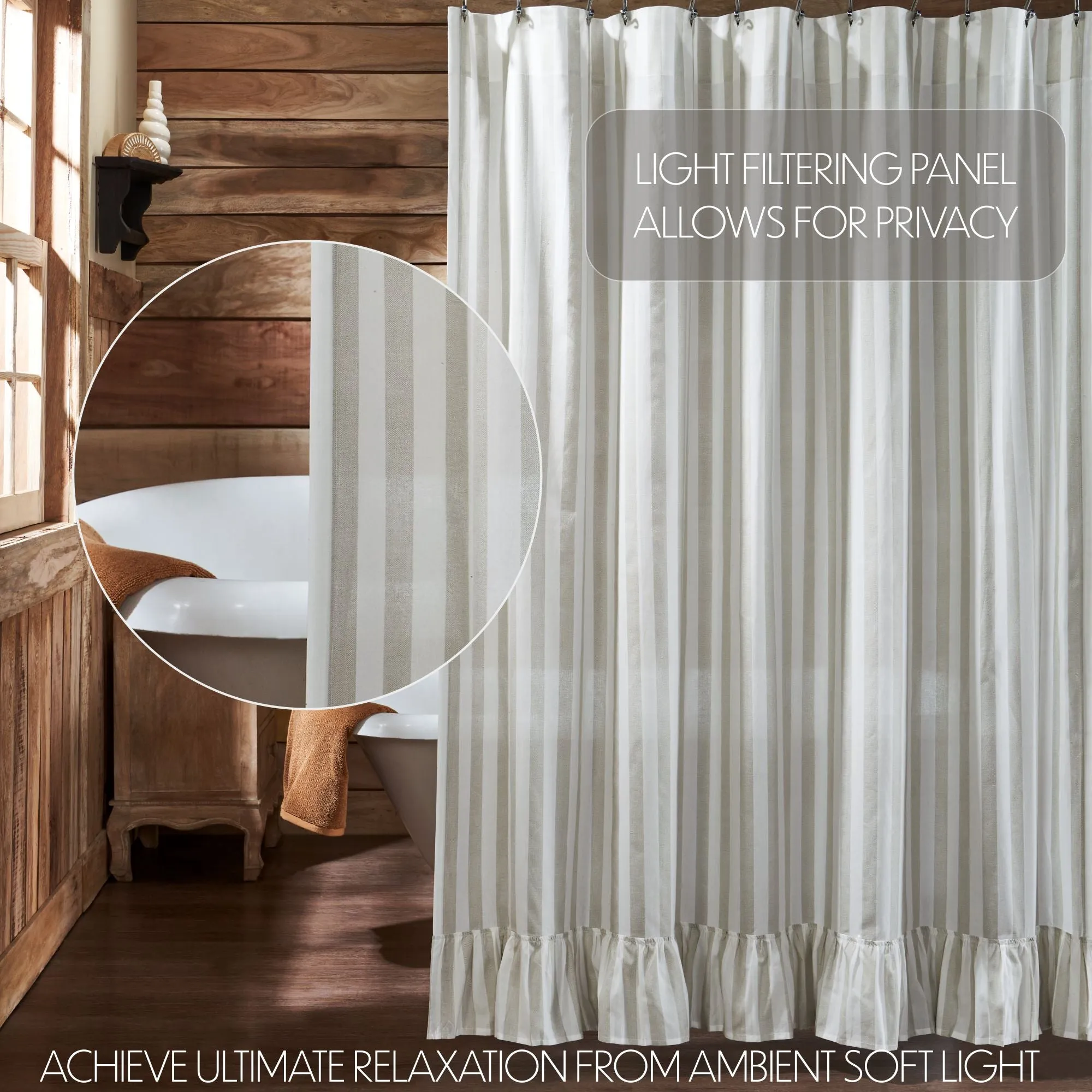 Serene Haven Shower Curtain
