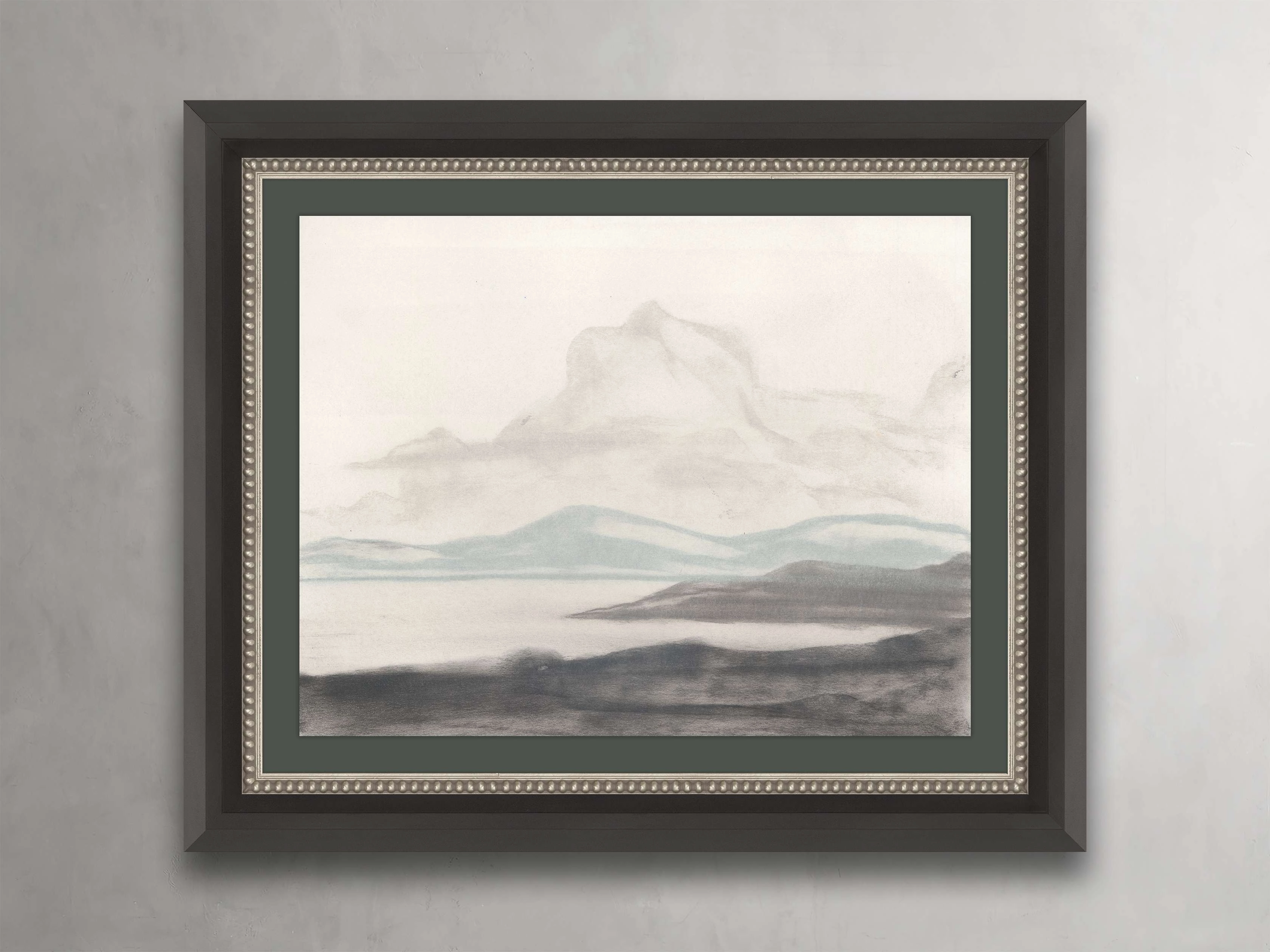 Serene Expanse Framed Print Wall Art,canvas wall art set