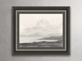 Serene Expanse Framed Print Wall Art,canvas wall art set