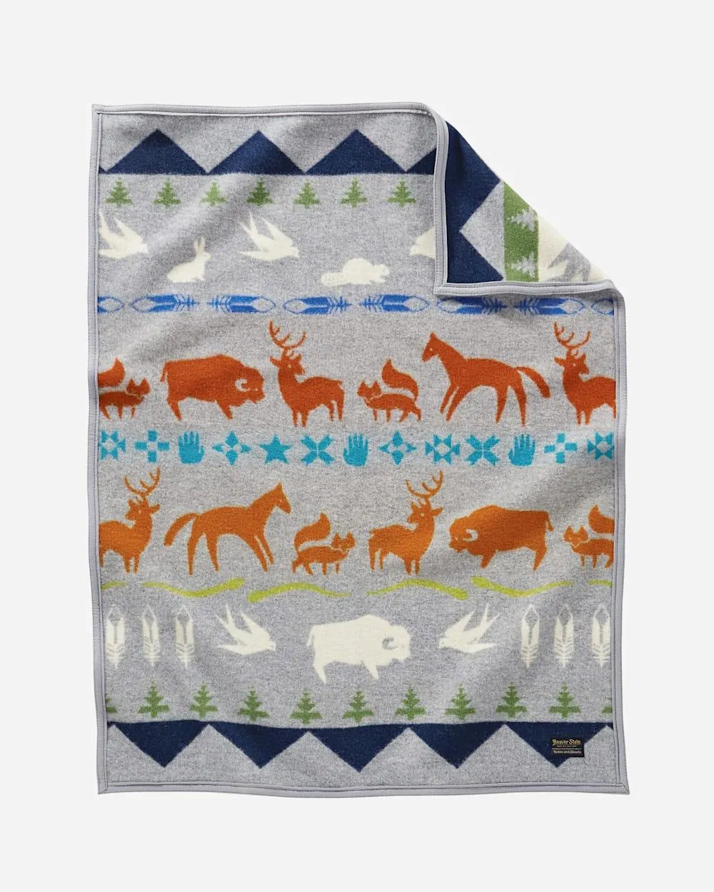 Shared Path Crib Blanket