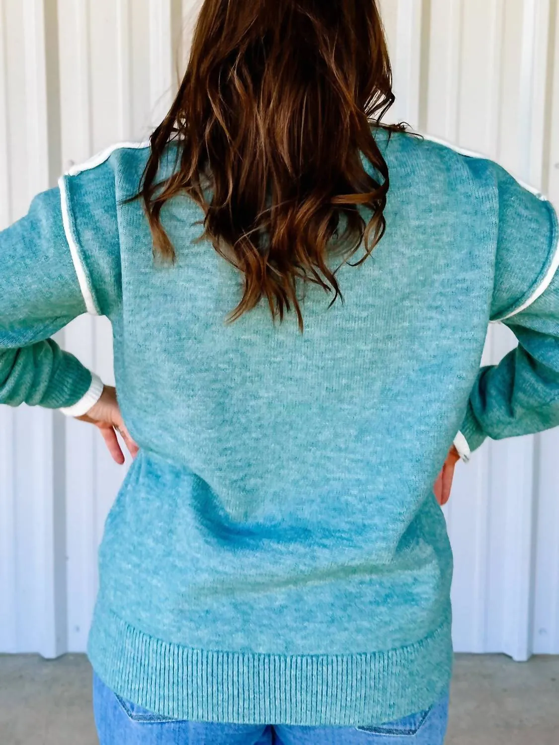 Sheridan Sweater In Seagreen