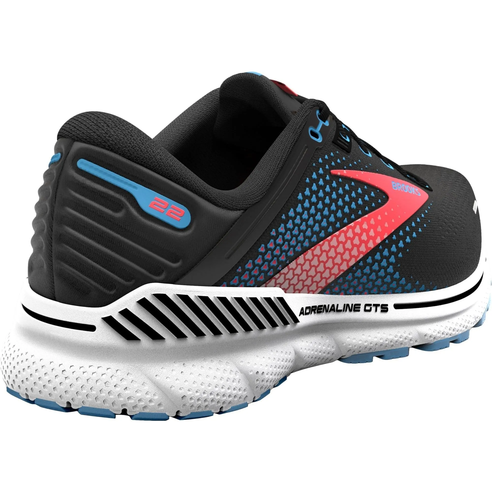 Shoes Brooks Brooks Adrenaline GTS 22 Womens Running Shoes - Black