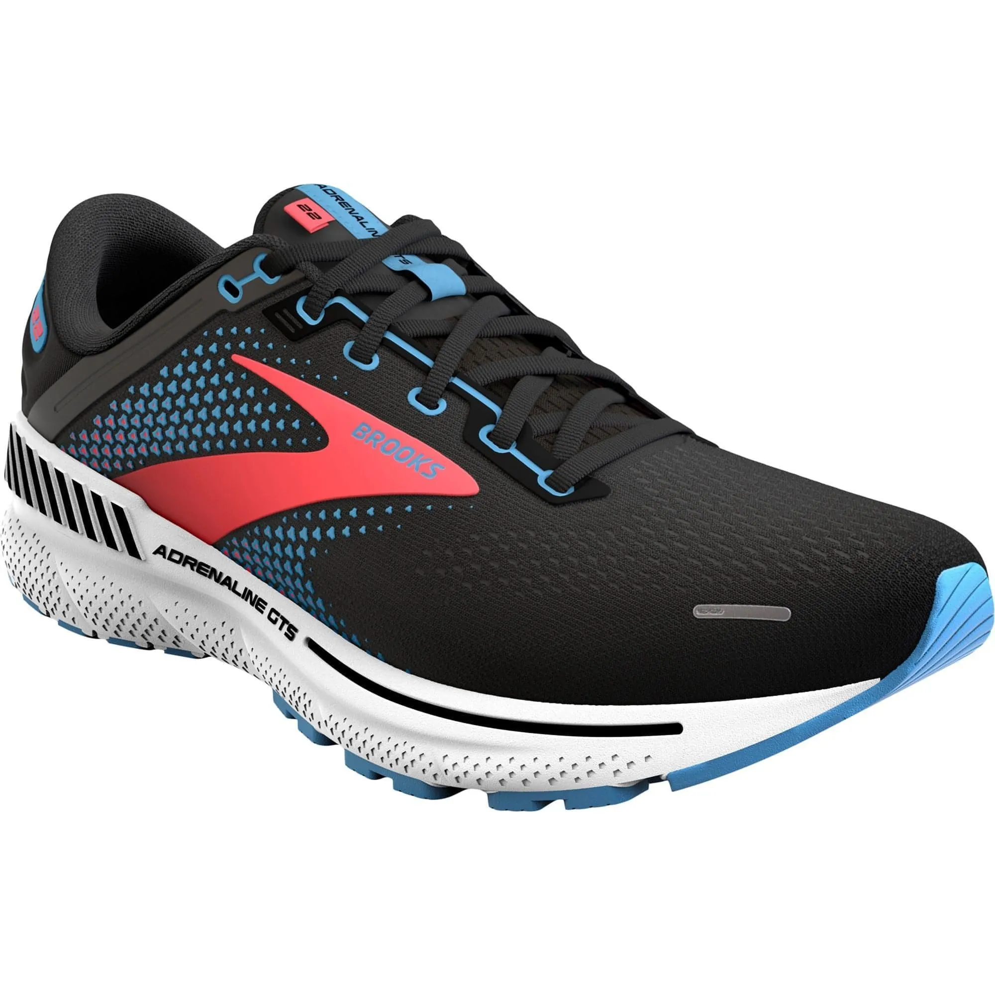 Shoes Brooks Brooks Adrenaline GTS 22 Womens Running Shoes - Black