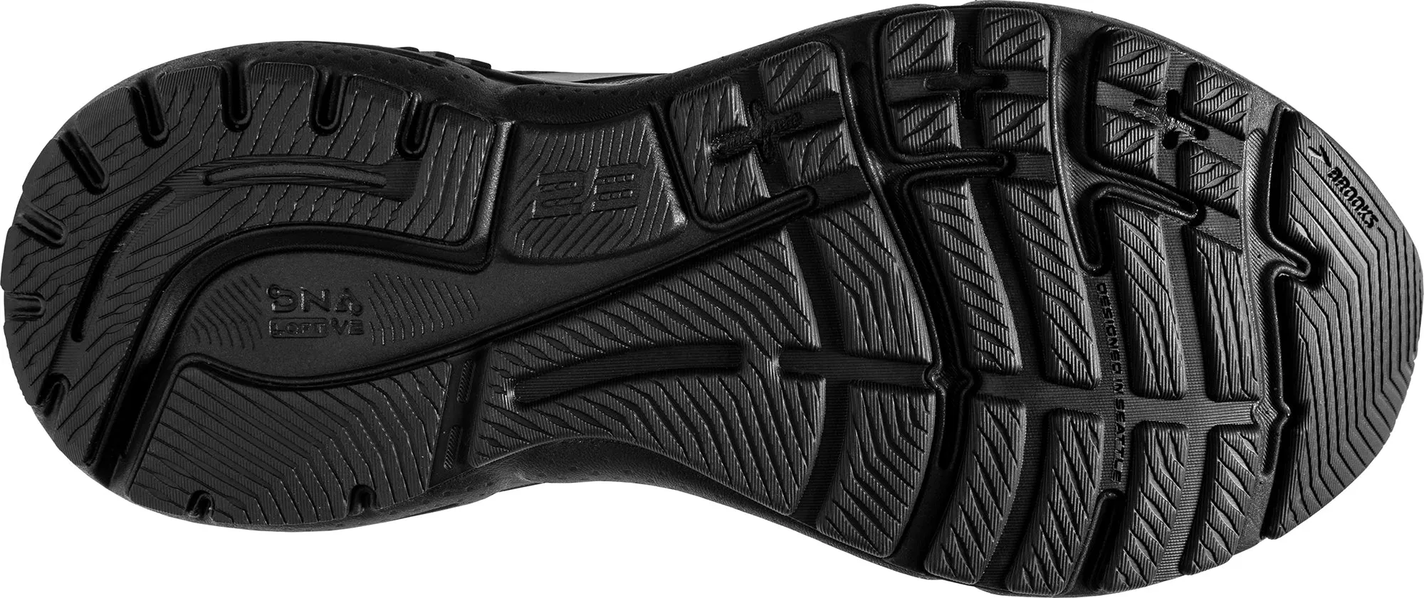Shoes Brooks Brooks Adrenaline GTS 23 WIDE FIT Mens Running Shoes - Black