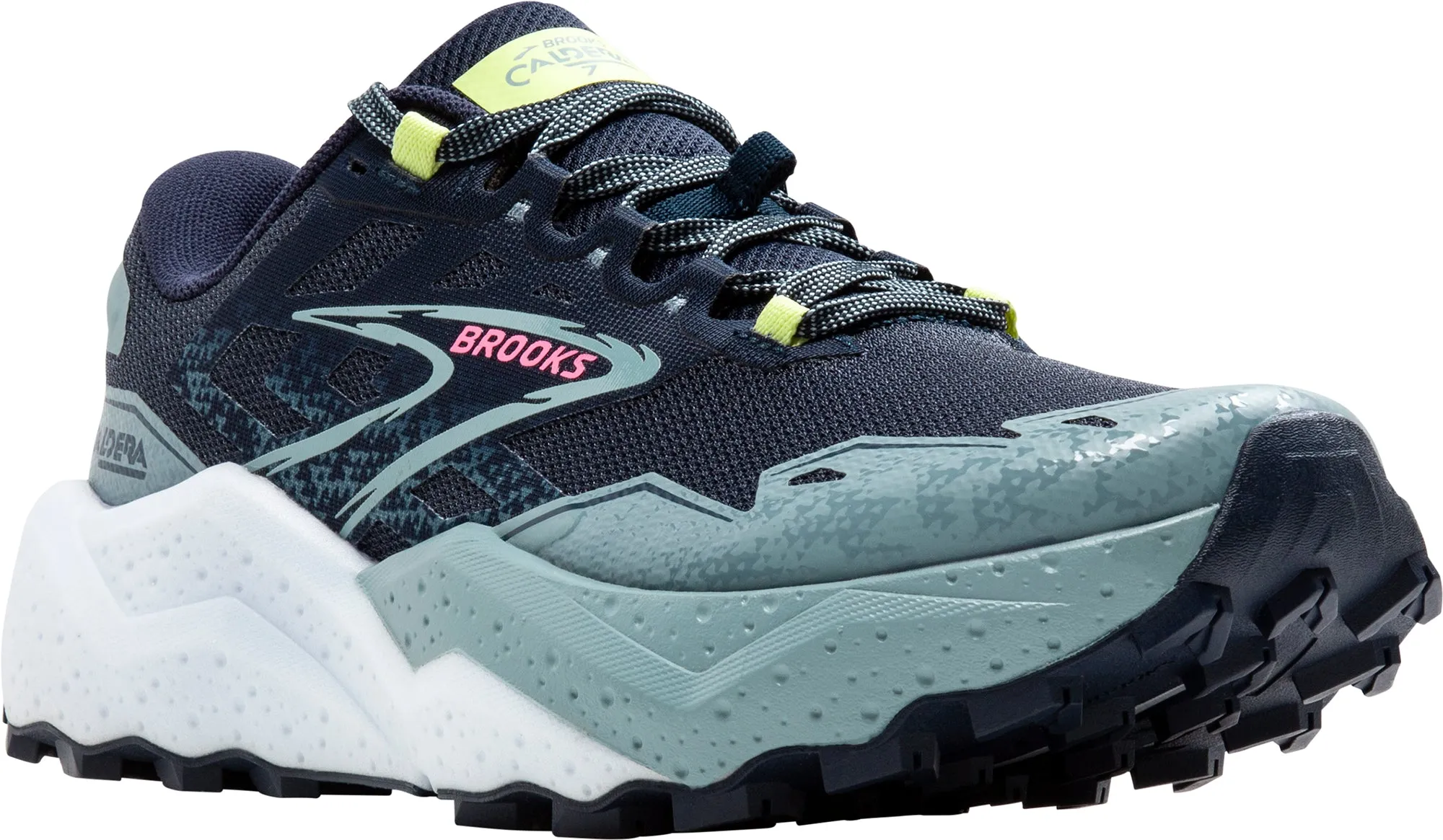 Shoes Brooks Brooks Caldera 7 Womens Trail Running Shoes - Navy