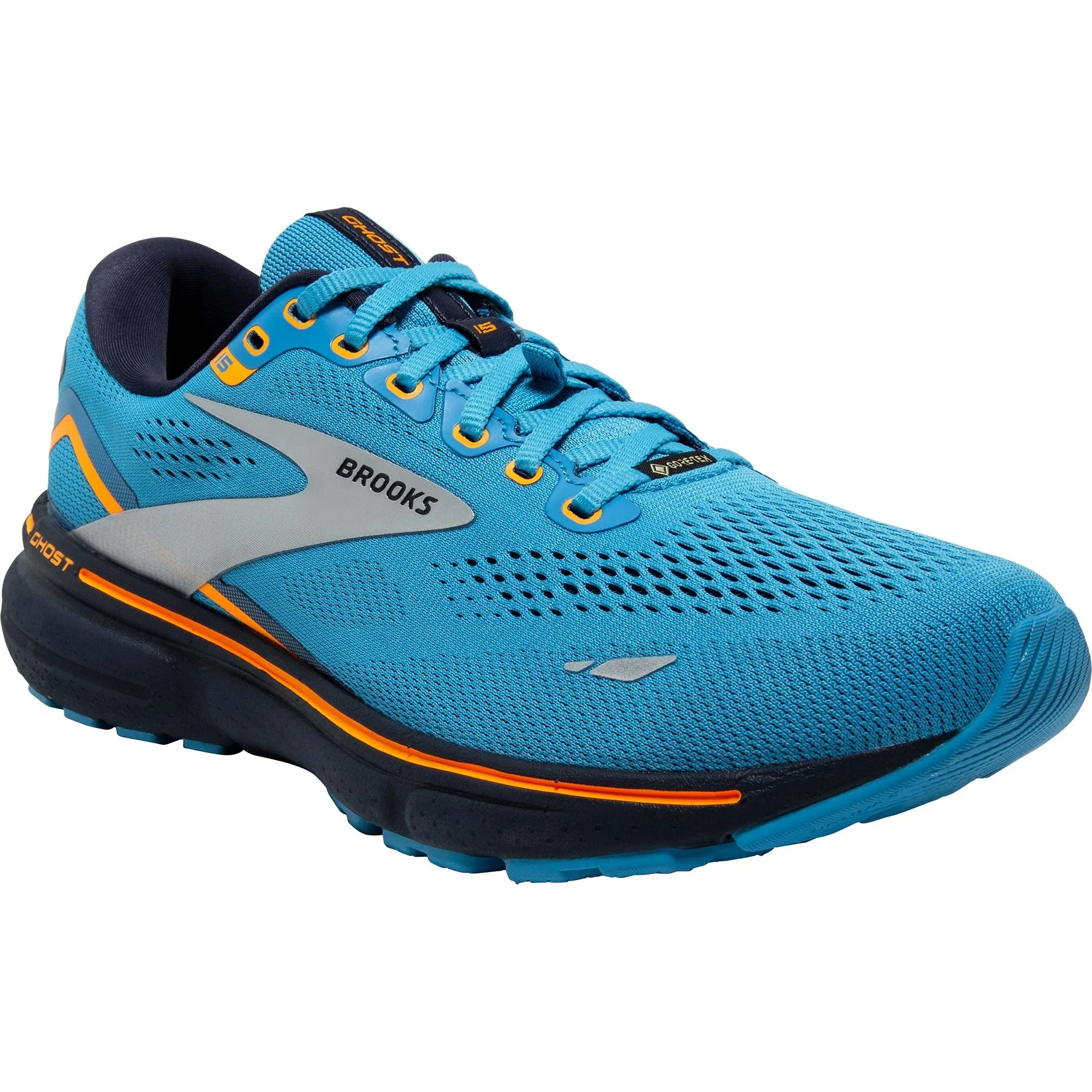 Shoes Brooks Brooks Ghost 15 GORE-TEX Mens Running Shoes - Blue