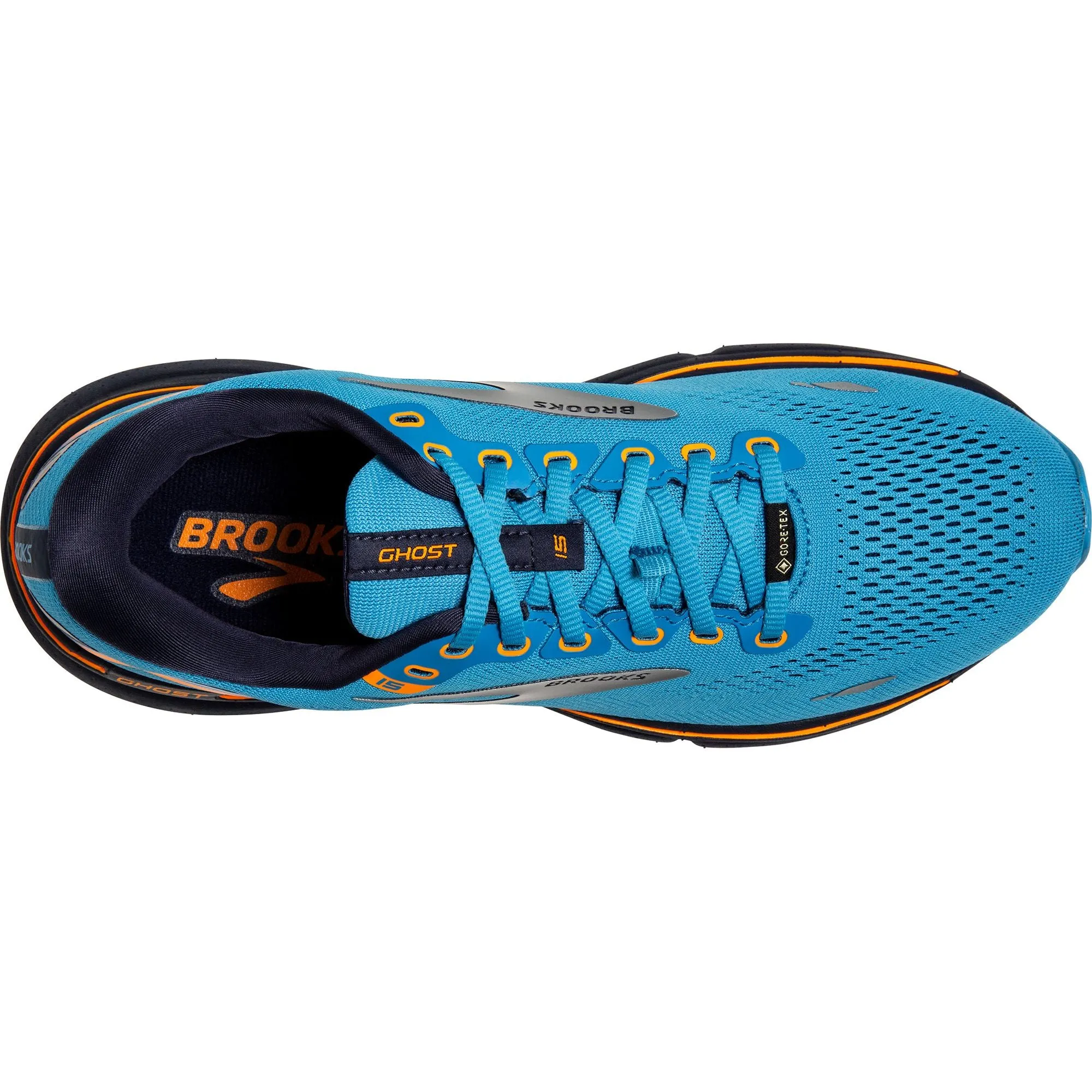 Shoes Brooks Brooks Ghost 15 GORE-TEX Mens Running Shoes - Blue