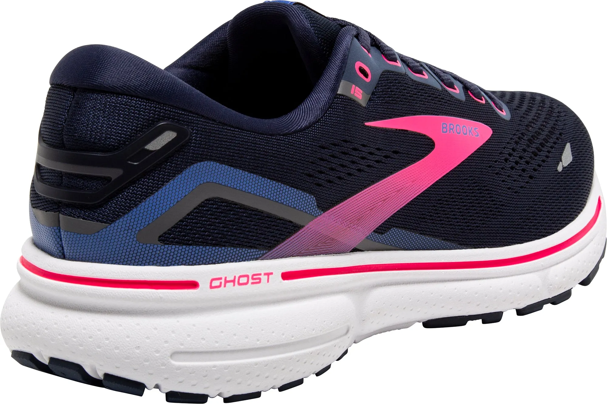 Shoes Brooks Brooks Ghost 15 Womens Running Shoes - Navy