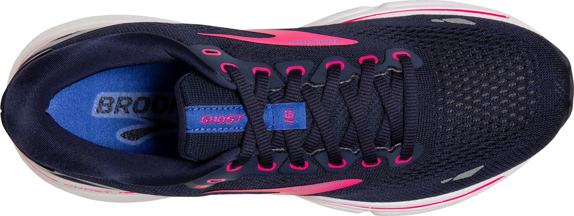 Shoes Brooks Brooks Ghost 15 Womens Running Shoes - Navy
