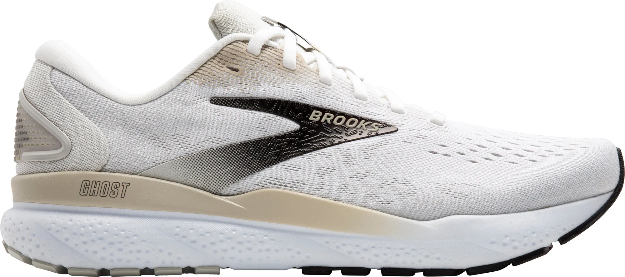 Shoes Brooks Brooks Ghost 16 Mens Running Shoes - White