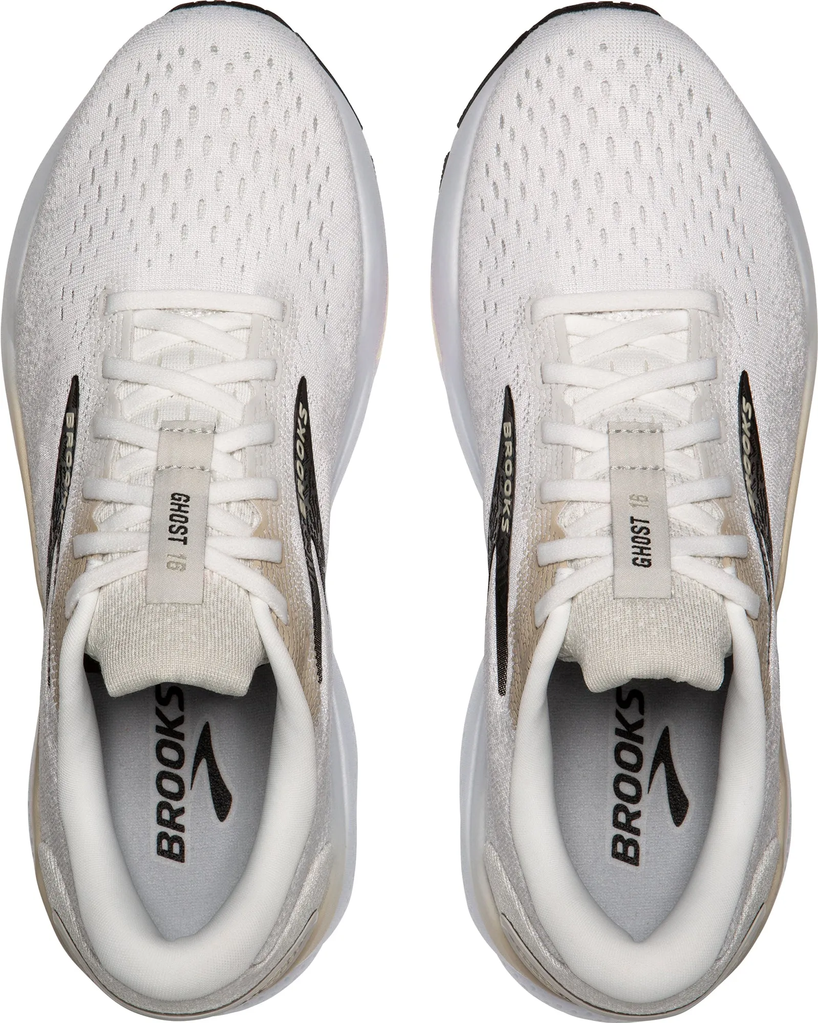 Shoes Brooks Brooks Ghost 16 Mens Running Shoes - White