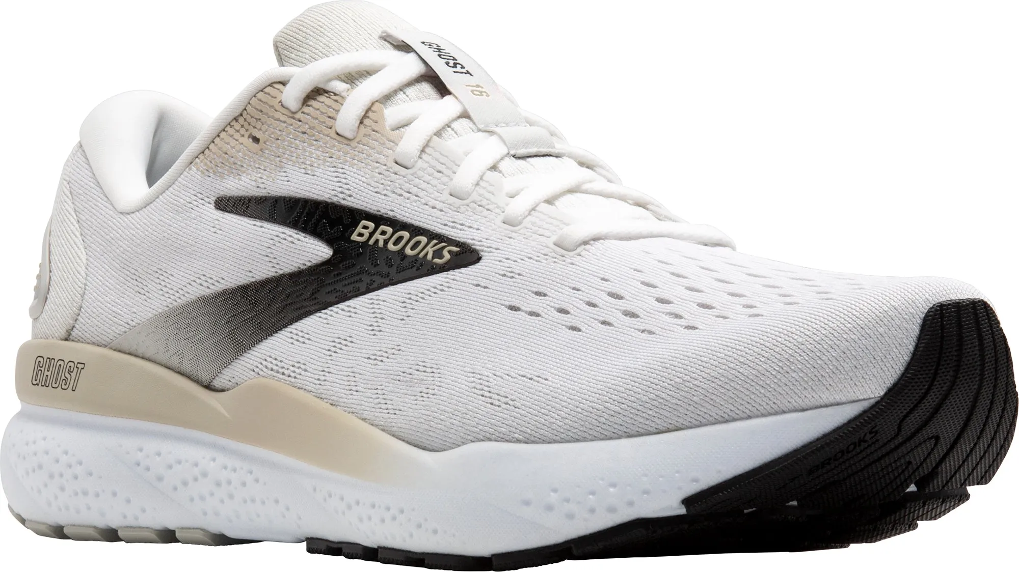 Shoes Brooks Brooks Ghost 16 Mens Running Shoes - White