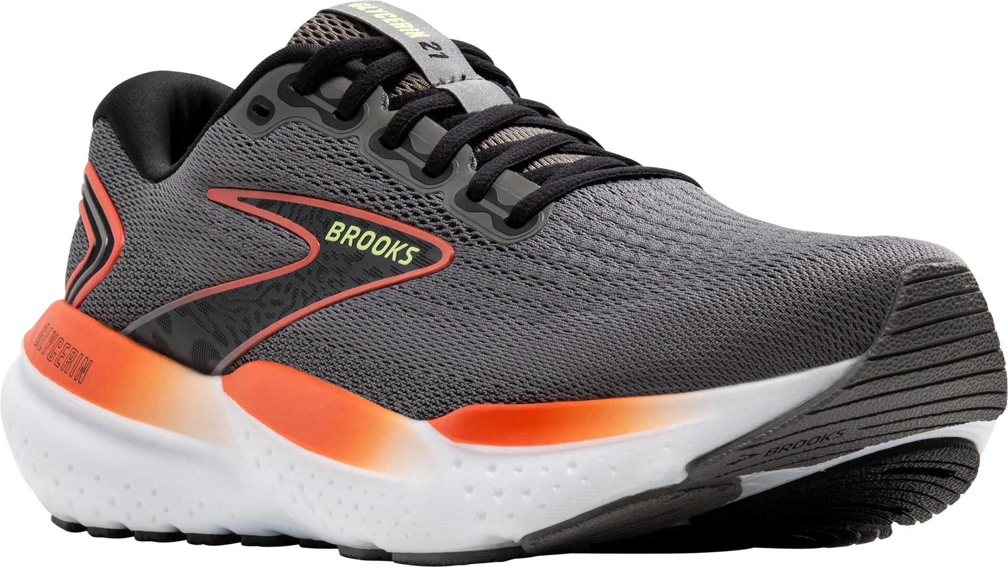 Shoes Brooks Brooks Glycerin 21 Mens Running Shoes - Grey