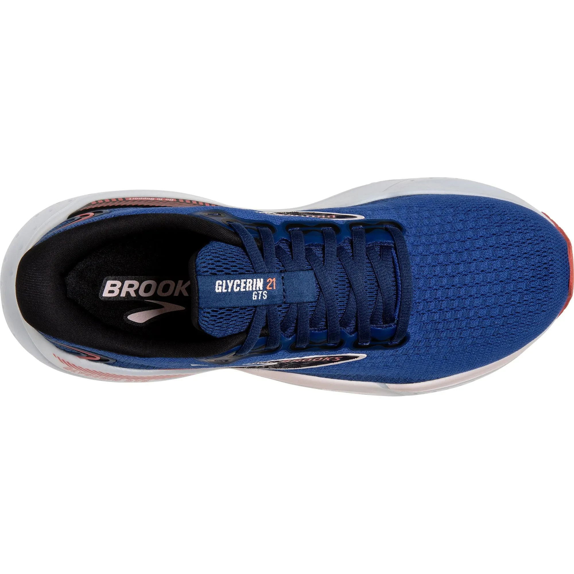 Shoes Brooks Brooks Glycerin GTS 21 Womens Running Shoes - Blue