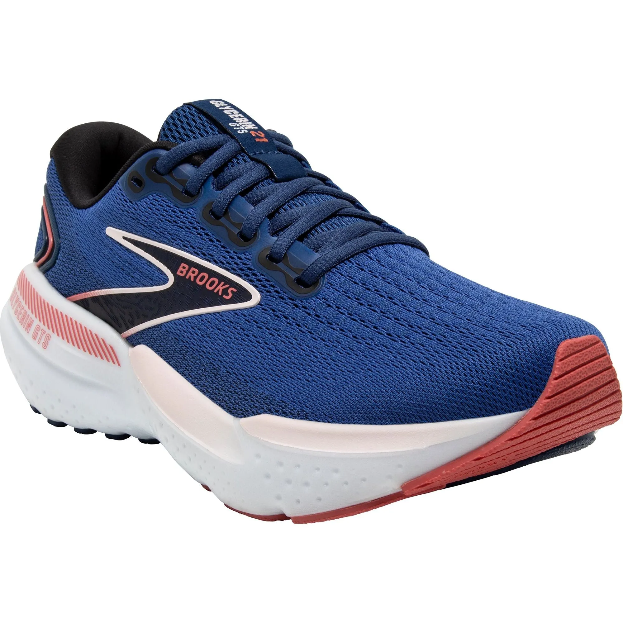Shoes Brooks Brooks Glycerin GTS 21 Womens Running Shoes - Blue