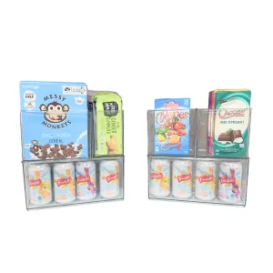 SHORT Stackable Pantry Storage Container 6 Pack Figurines,Decorative Ornaments