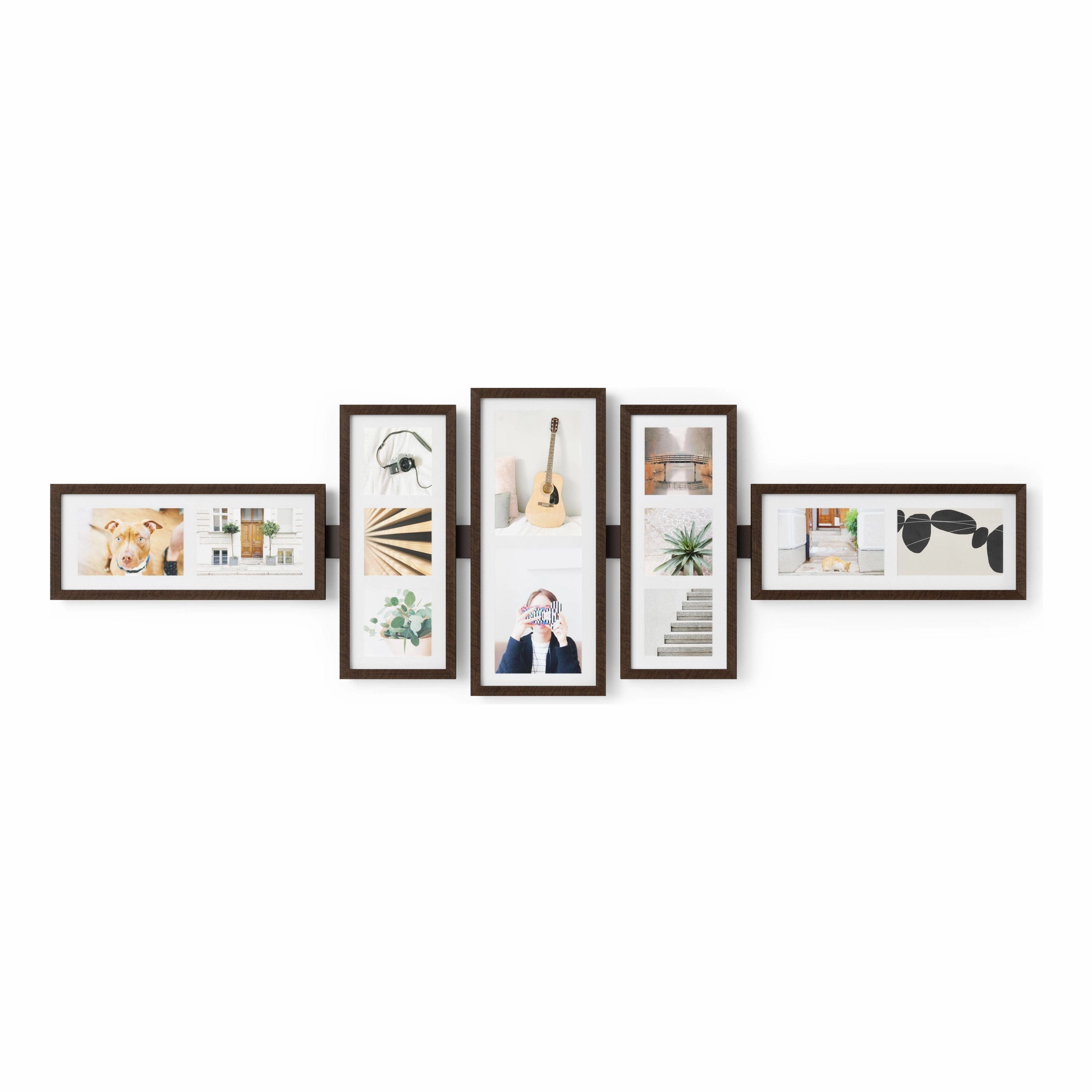 Shuffle Gallery Frame (Set of 5) Photo Displays,photo frame collage wall