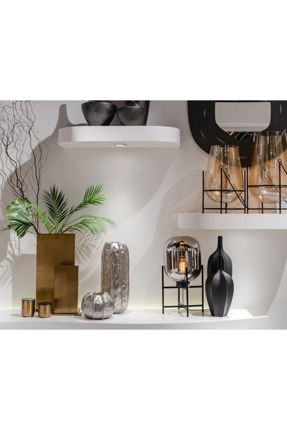 Silver Glaze Ceramic Vase | Liang & Eimil Grove