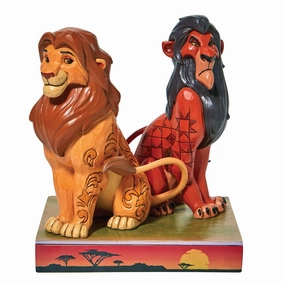 Simba and Scar Decorative Mirror,Wall Mirror
