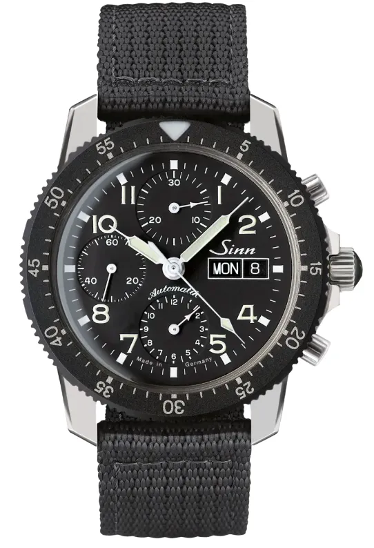 Sinn Watches Sinn 103 St Flieger Chronograph Grey Textile Watch