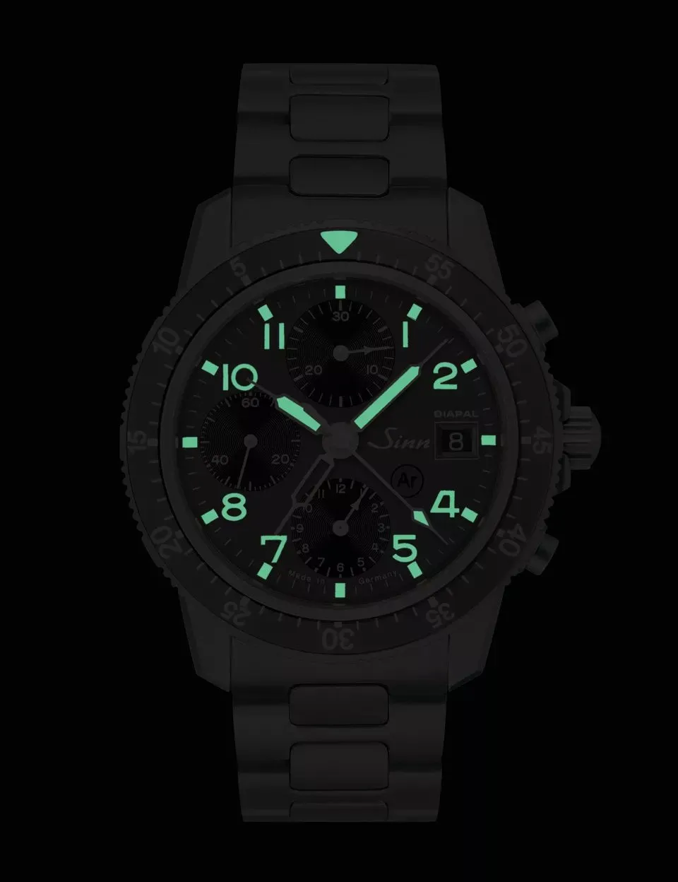 Sinn Watches Sinn 103 Ti Diapal Bracelet Watch