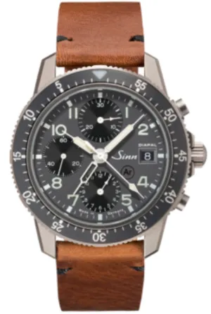 Sinn Watches Sinn 103 Ti Diapal Vintage Cowhide Brown Watch