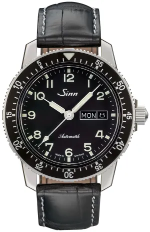 Sinn Watches Sinn 104 St Sa A Alligator Watch