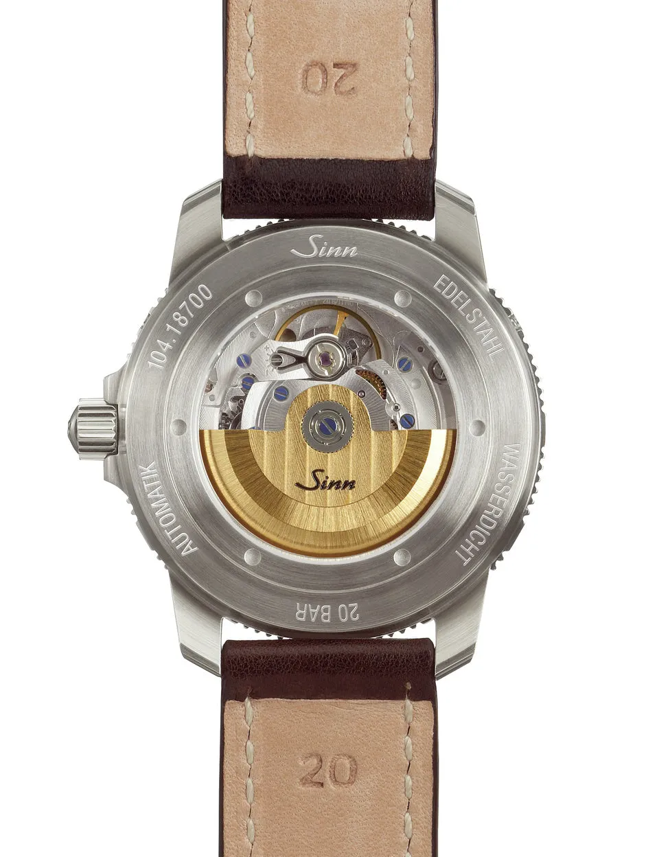 Sinn Watches Sinn 104 St Sa I H-Link Bracelet Watch