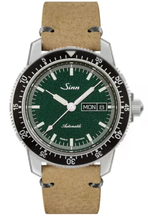 Sinn Watches Sinn 104 St Sa I MG Sand Nubuck Boar Leather Watch