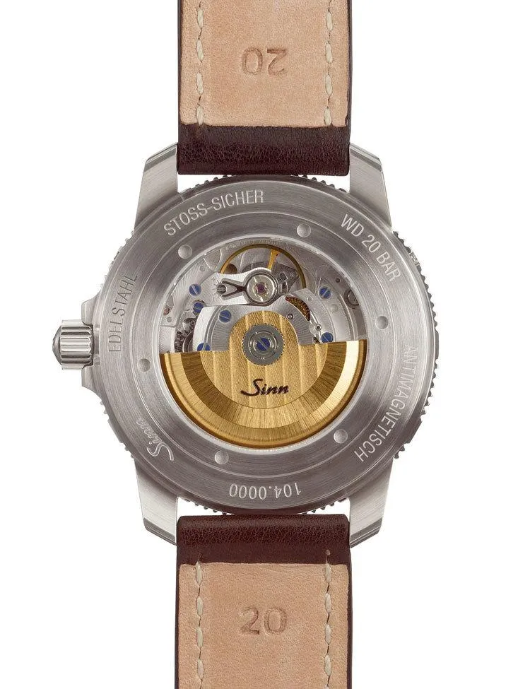 Sinn Watches Sinn 104 St Sa I W Vintage Cowhide Brown Watch