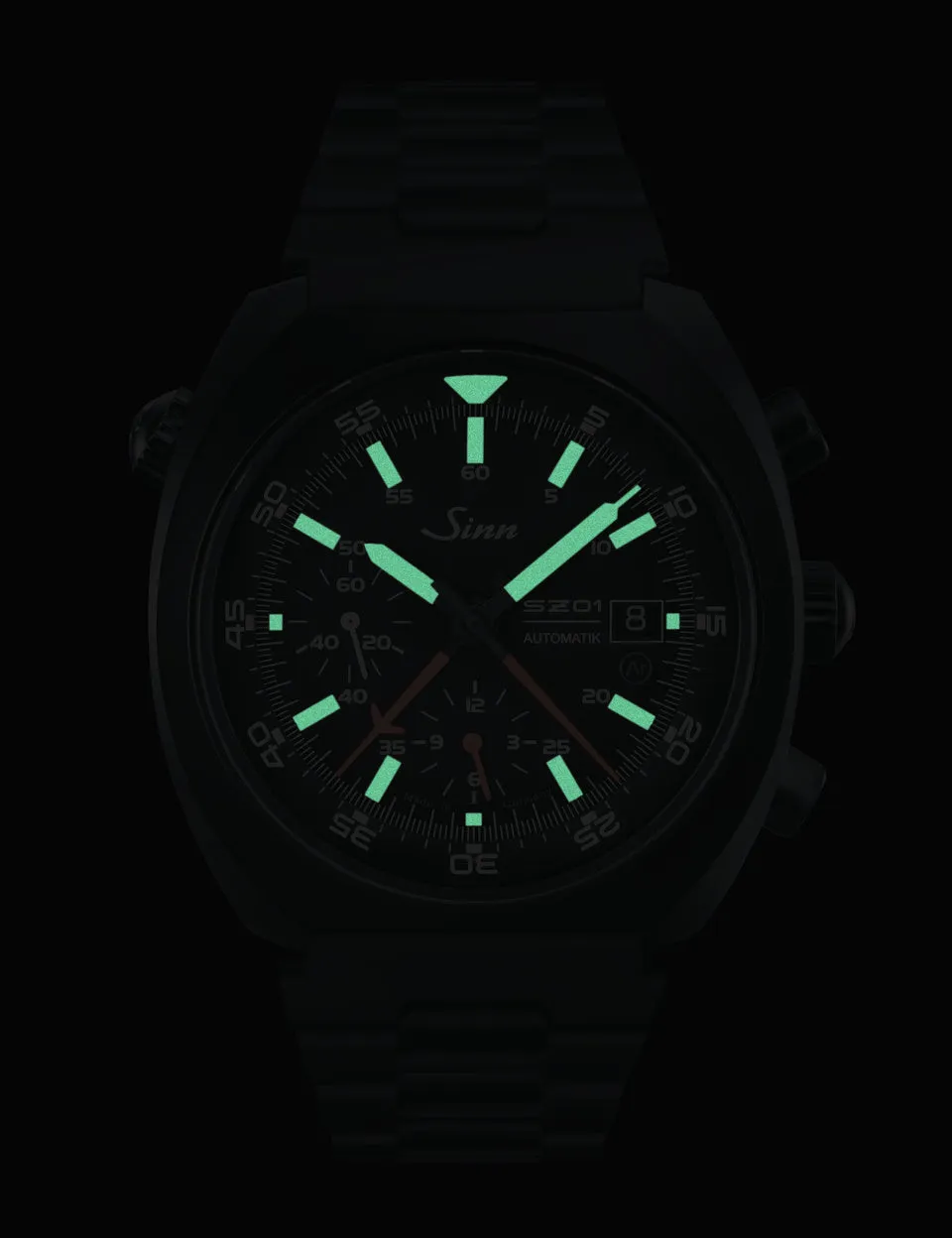 Sinn Watches Sinn 140 St S Leather Strap Watch