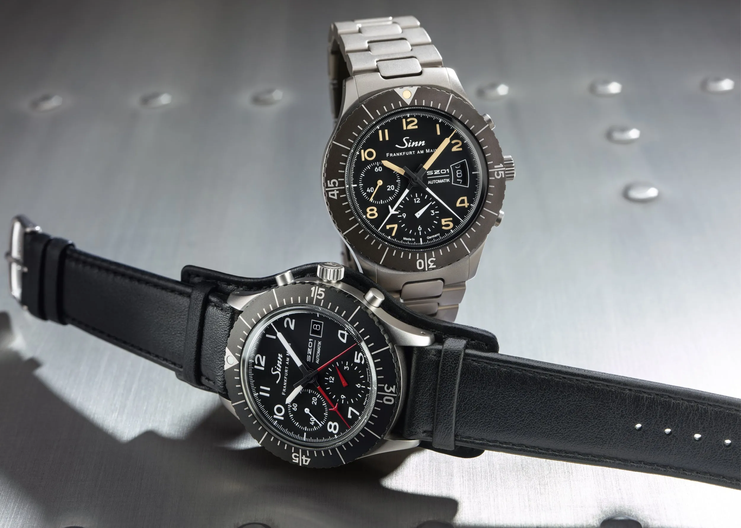 Sinn Watches Sinn 156.1 H link With Diving Extension Watch