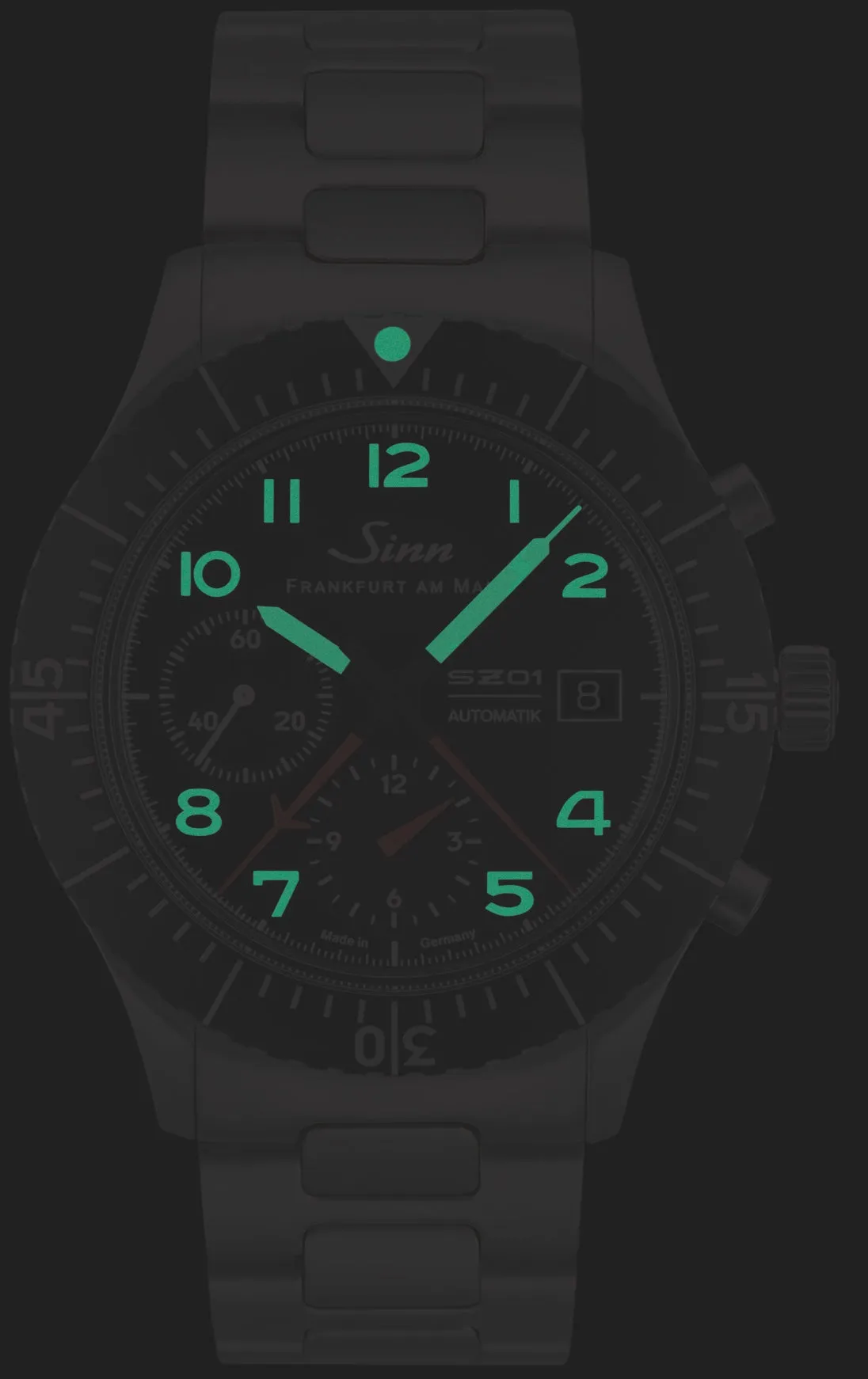 Sinn Watches Sinn 156.1 H link With Diving Extension Watch