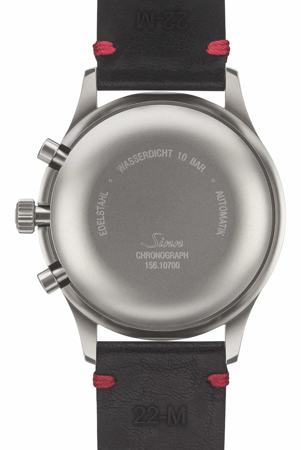 Sinn Watches Sinn 156.1 Vintage Black With Red Seam Watch